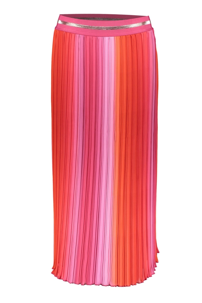 KLEURRIJKE ROK 56030 60 Pink/Orange